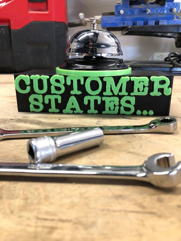 Customer States... #SellTheBell