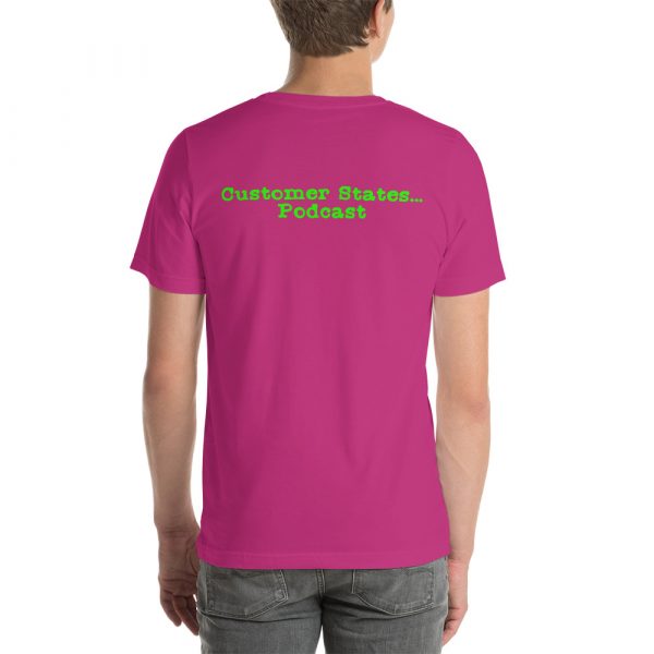 Waiters gonna wait Customer States Podcast t-shirt - Image 10