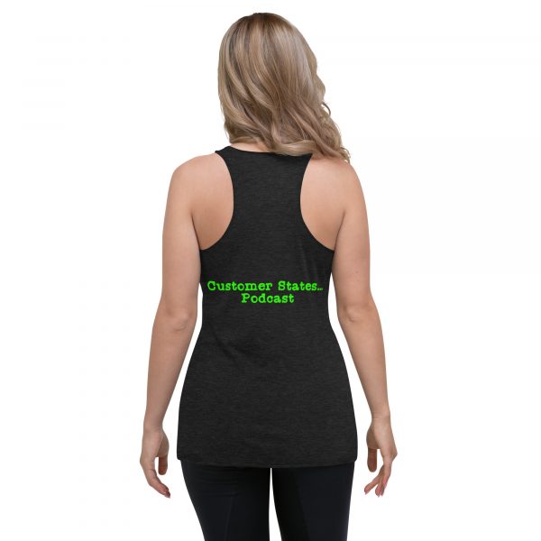 Women's I'm Talking! Racerback Tank - Image 2