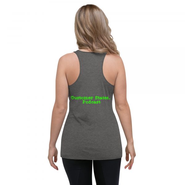 Women's I'm Talking! Racerback Tank - Image 4